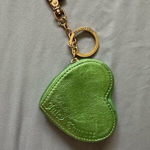 Juicy Couture Green and Gold coin purse
